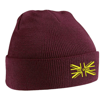 The Dons Union Jack Embroidered Beanie Hat