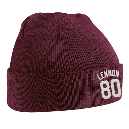 John Lennon Football Beanie Hat