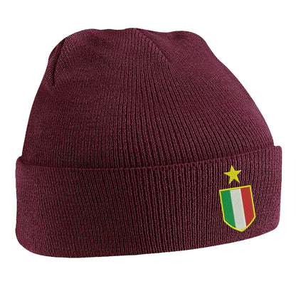 Retro Juventus 1961 Embroidered Beanie Hat