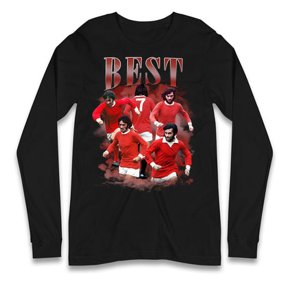 George Best Long Sleeve T Shirt