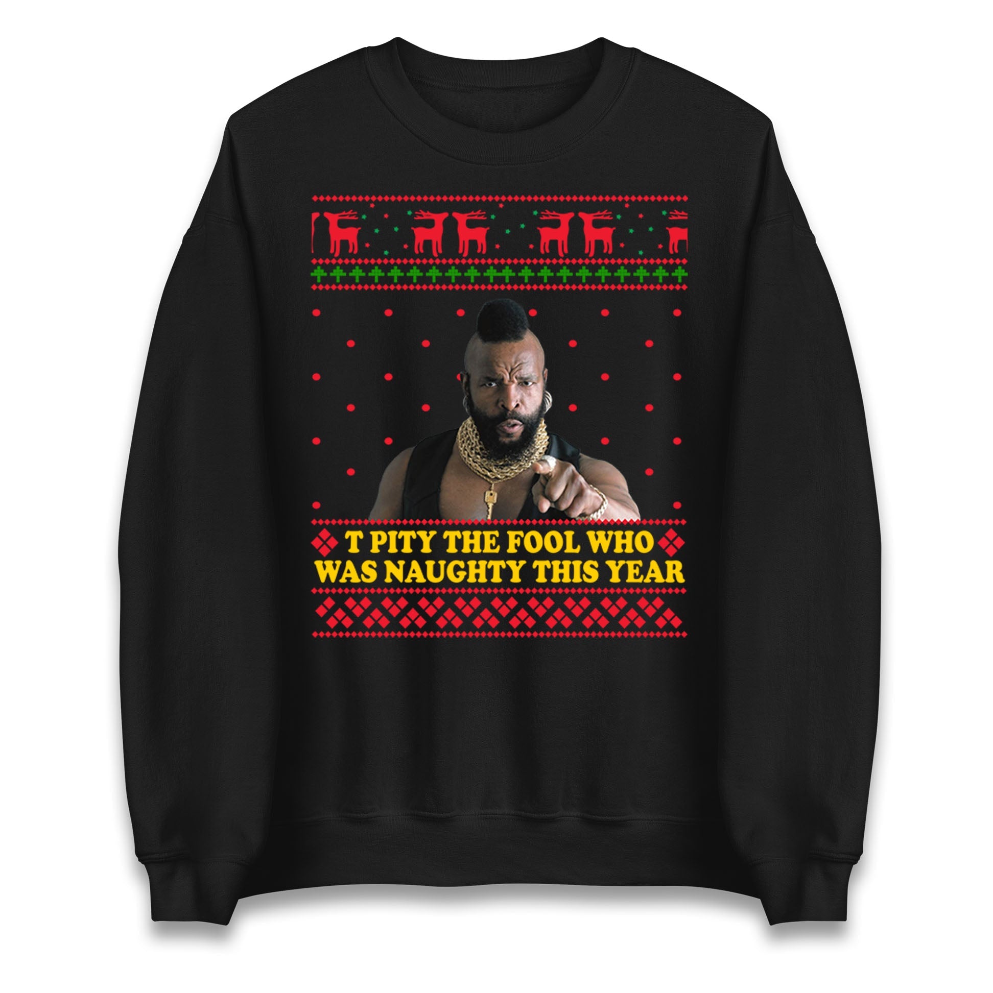 I Pity The Fool Christmas Jumper