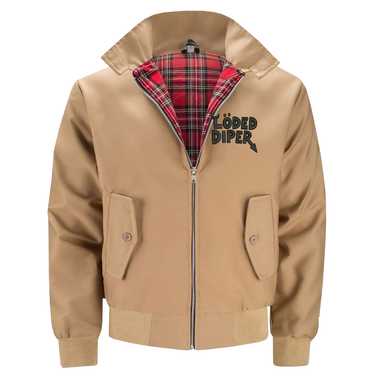 Loded Diper Rock Band Jacket Mens 