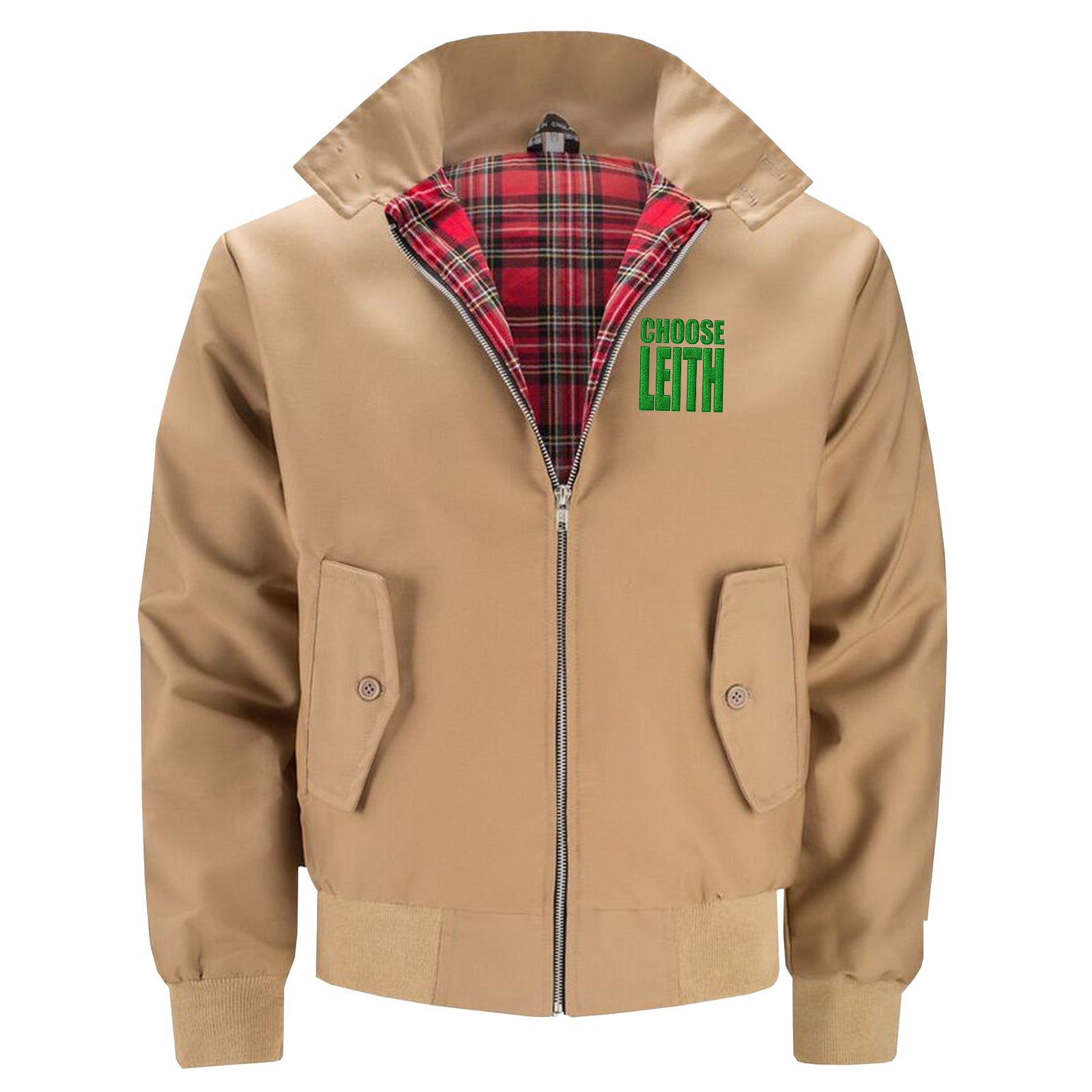 Hibs FC Choose Leith Football Jacket Mens 