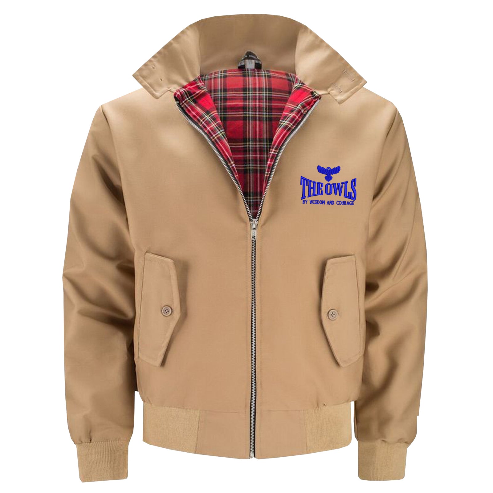 The Owls Football Embroidered Jacket
