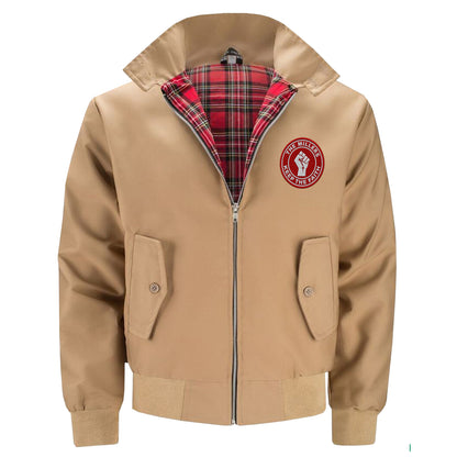 The Millers Keep The Faith Embroidered Classic Harrington Jacket