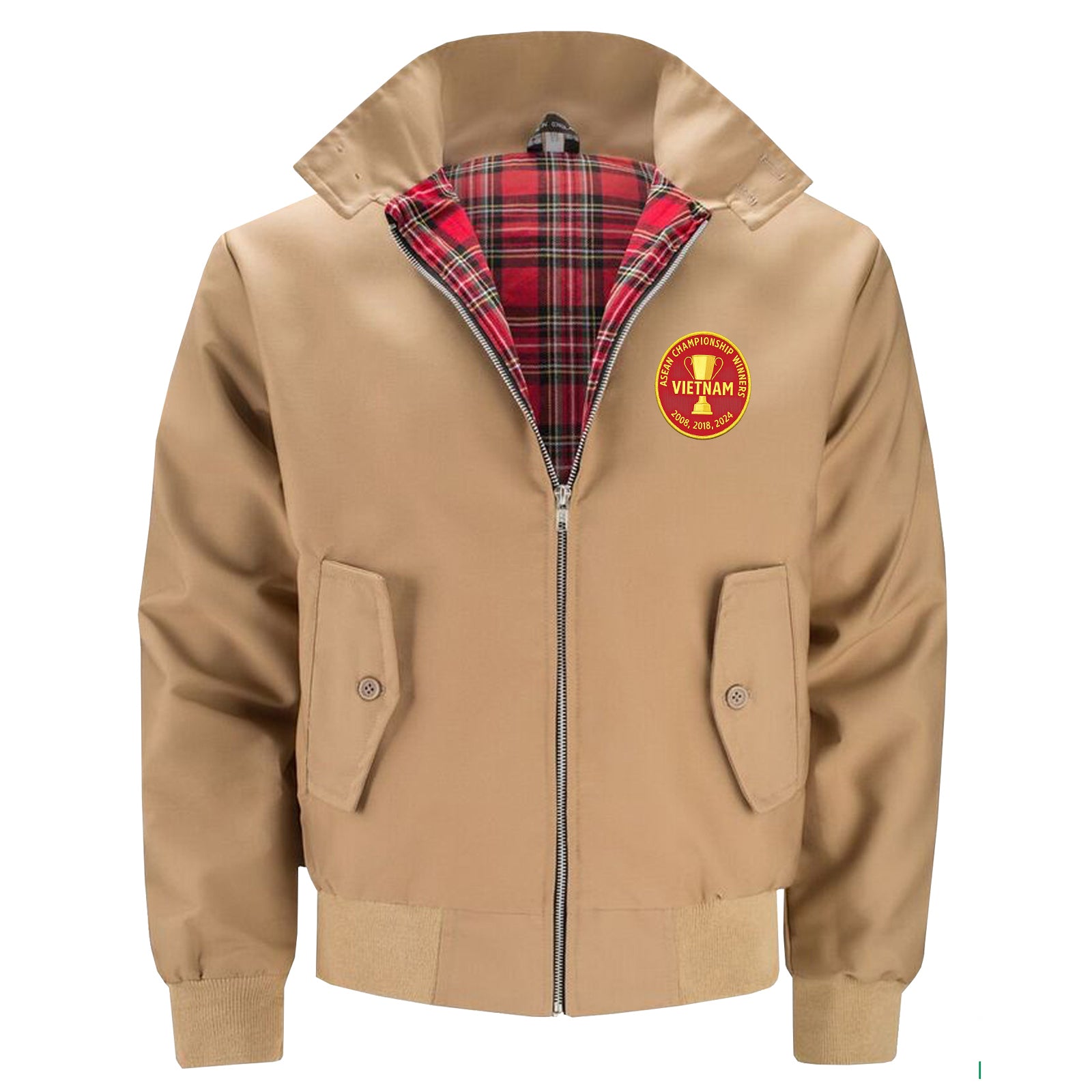 Vietnam Football Jacket Mens