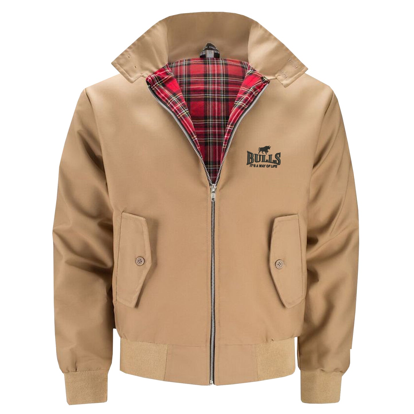 Bulls It's a Way of Life Classic Harrington Jacket