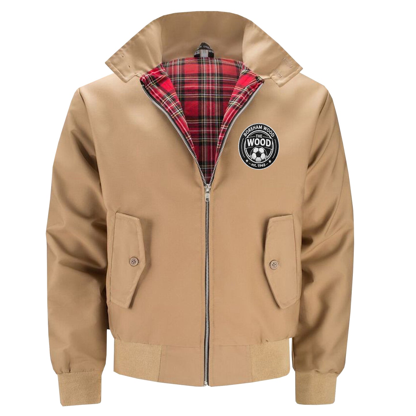 Boreham Wood Football Jacket Mens