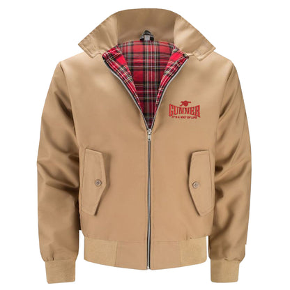 Gunner It's a Way of Life Classic Harrington Jacket