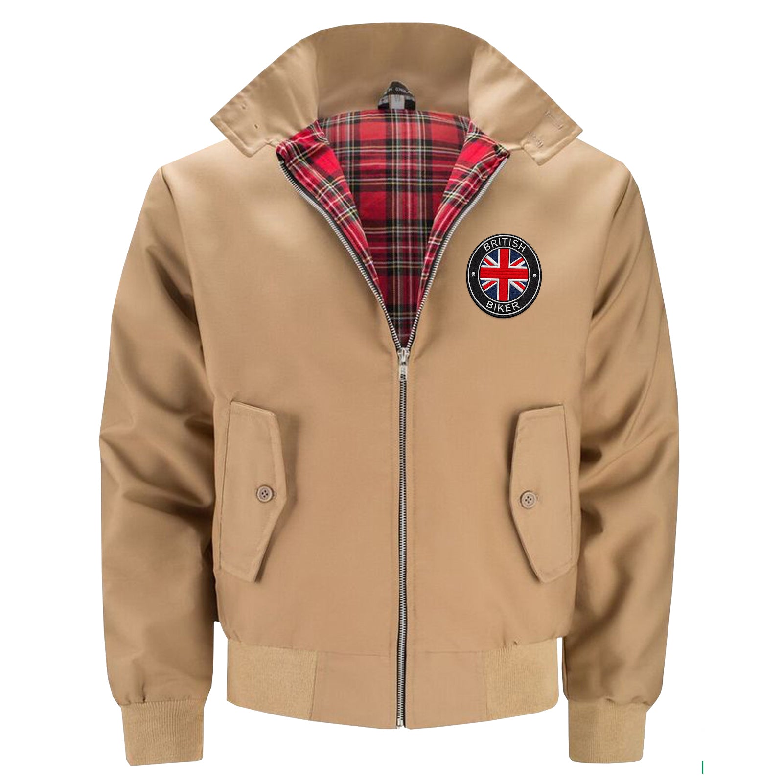 British Biker Jacket Mens 