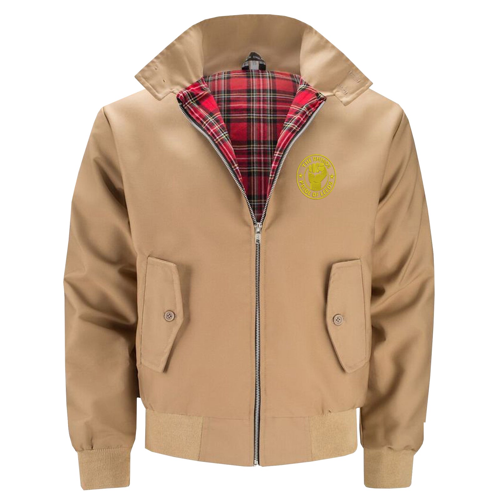 Leeds Rhinos Rugby League Jacket Mens