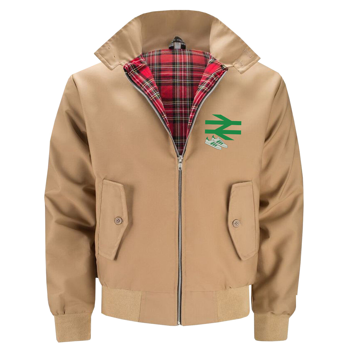 Celtic Away Days Classic Harrington Jacket