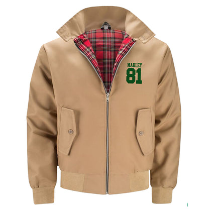 Bob Marley Football Jacket Mens