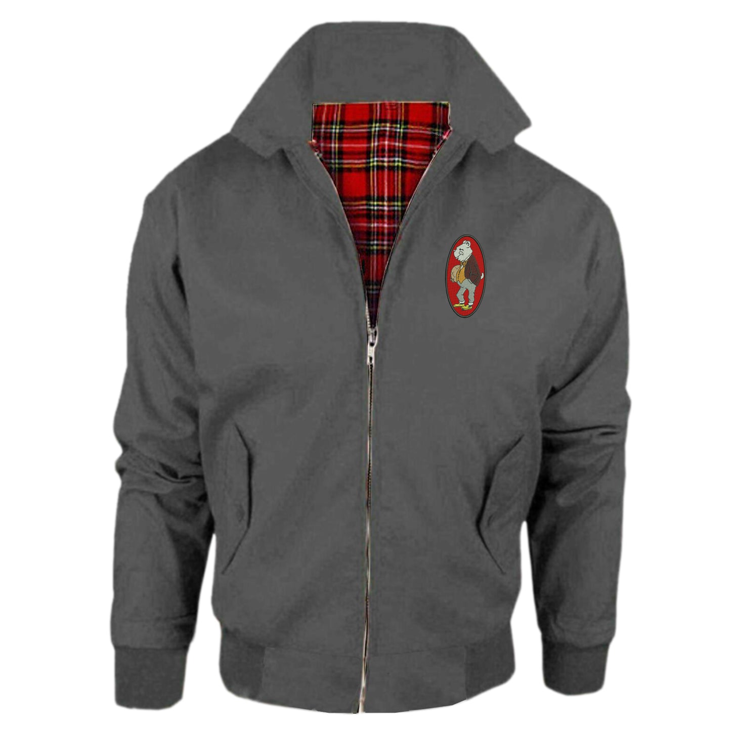 Retro 1933 Barnsley Embroidered Classic Harrington Jacket