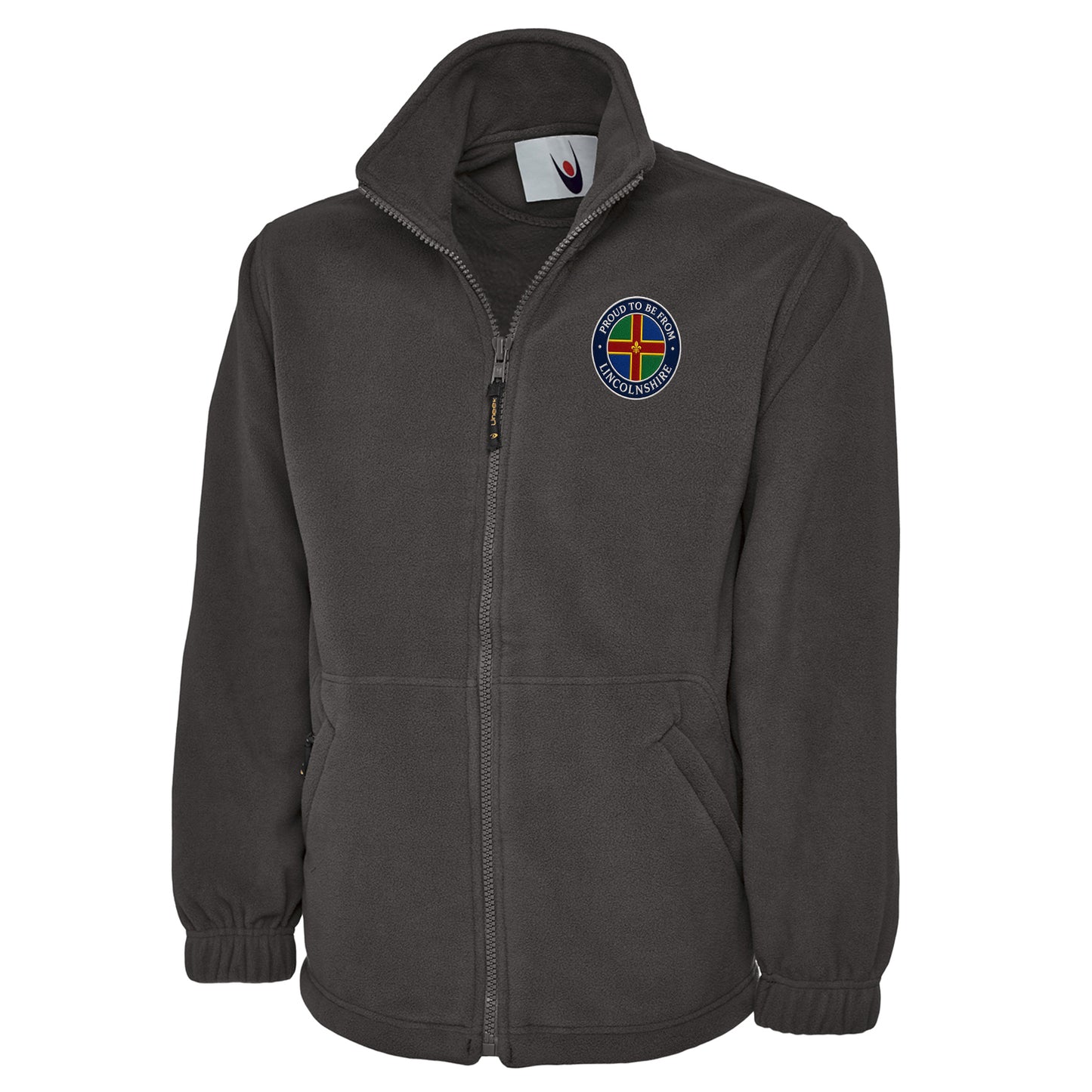 Proud To Be From Lincolnshire Fleece Jacket 