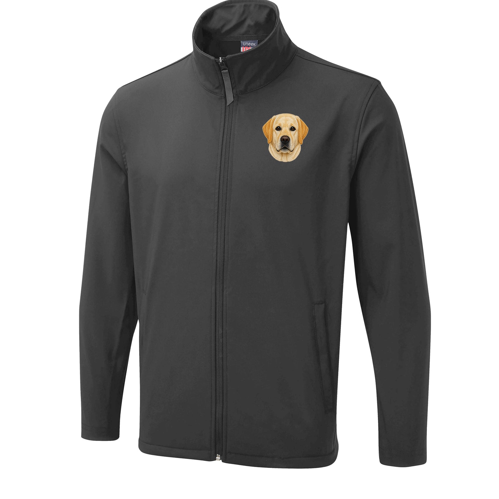Labrador Dog Face Bomber Jacket