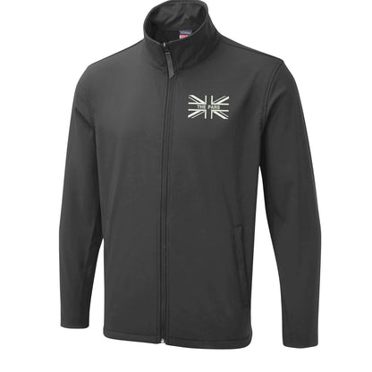 The Pars Union Jack Embroidered Lightweight Soft Shell Jacket