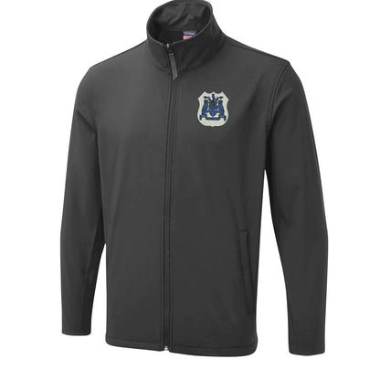 Retro Leeds 1950s Embroidered Lightweight Soft Shell Jacket