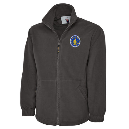 Retro Everton 1983 Embroidered Premium Fleece Jacket