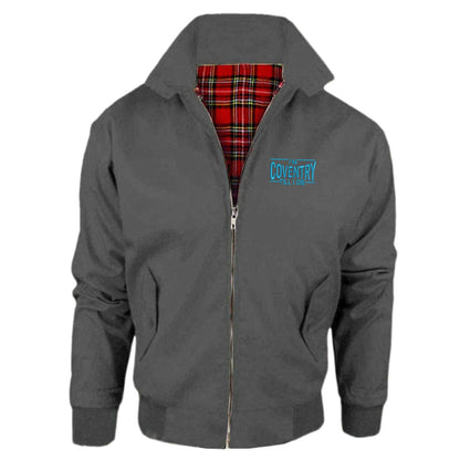 I'm Coventry Till I Die Embroidered Classic Harrington Jacket