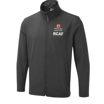 Proud to Have Served in The RCAF Embroidered Lightweight Soft Shell Jacket