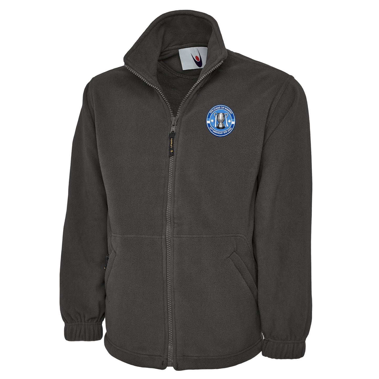 Man City League Cup Winners 1975-1976 Fleece Jacket