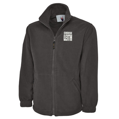 Choose Leith Embroidered Premium Fleece Jacket