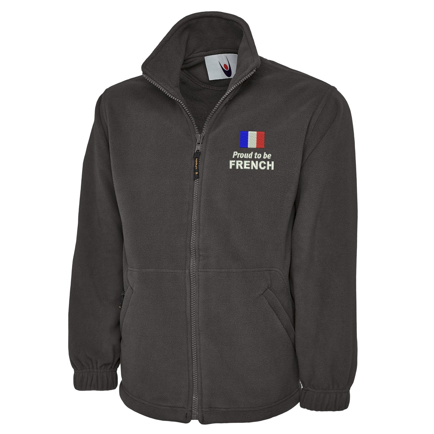Proud to be French Embroidered Premium Fleece