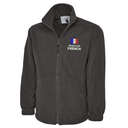 Proud to be French Embroidered Premium Fleece