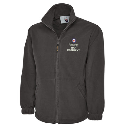 RAF Regiment Fleece Jacket UK