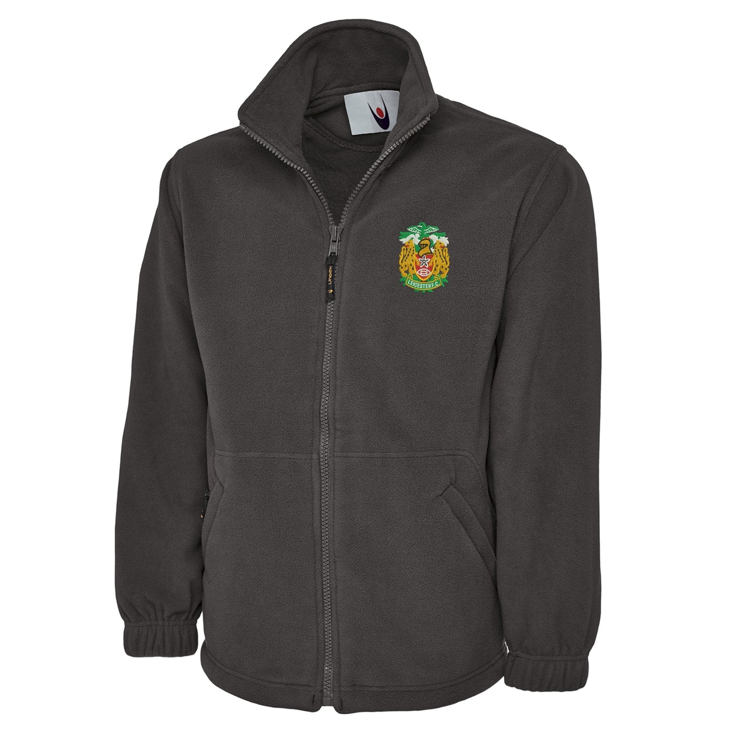 Retro Leicester FC Rugby 1990s Embroidered Premium Fleece