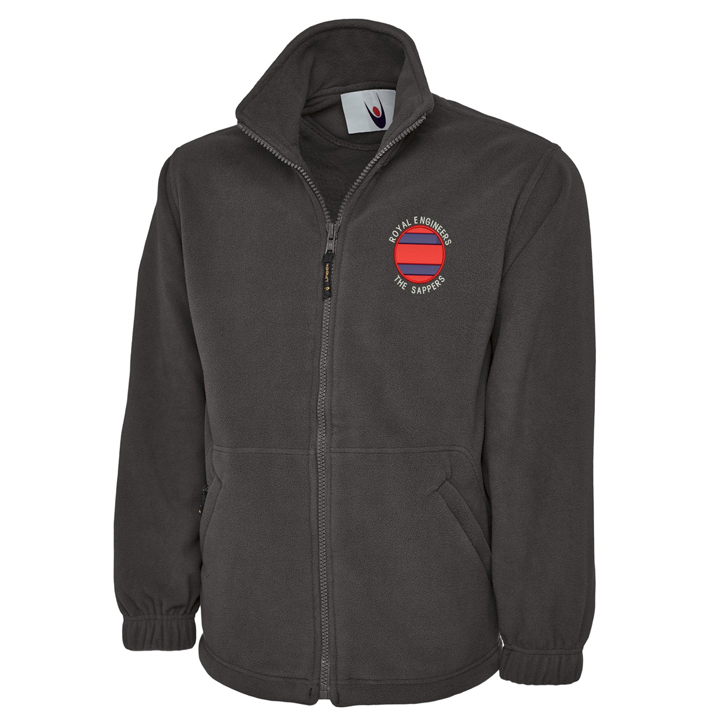 Royal Engineers The Sappers TRF Embroidered Premium Fleece Jacket