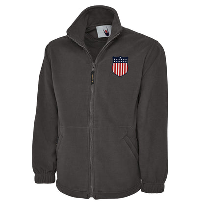 Retro USA 1913 Soccer Fleece Jacket