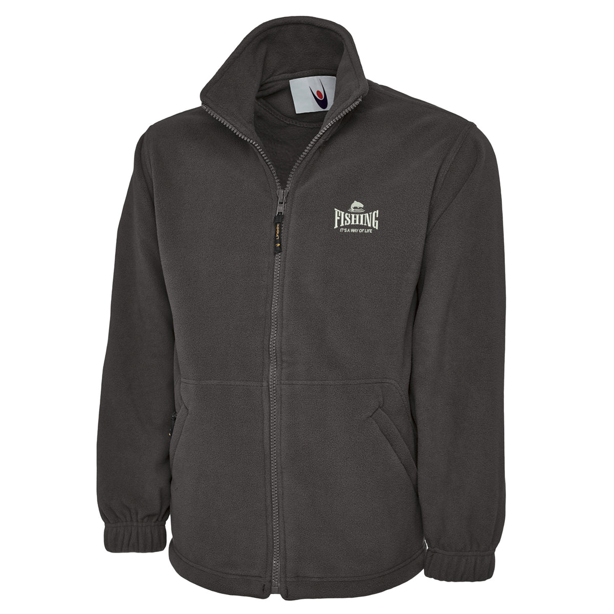 Fishing It's a Way of Life Premium Fleece Jacket