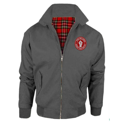The Millers Keep The Faith Embroidered Classic Harrington Jacket