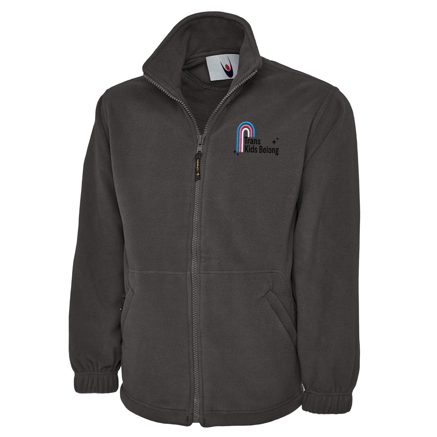 Trans Kids Belong Fleece Jacket