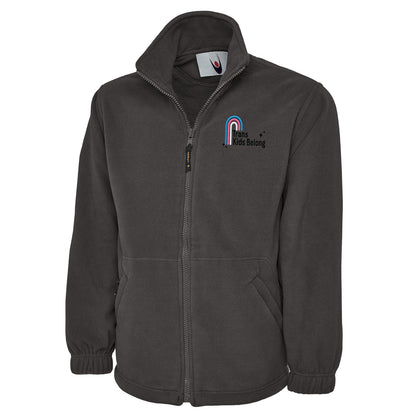 Trans Kids Belong Fleece Jacket
