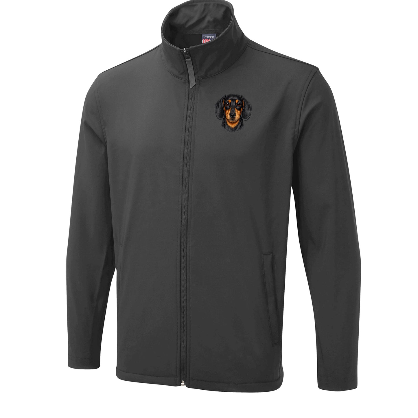Dachshund Dog Face Bomber Jacket