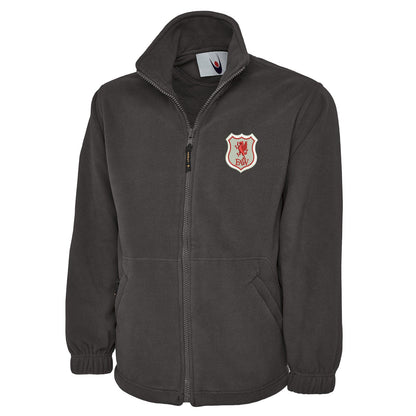 Retro Wales 1926 Embroidered Premium Fleece