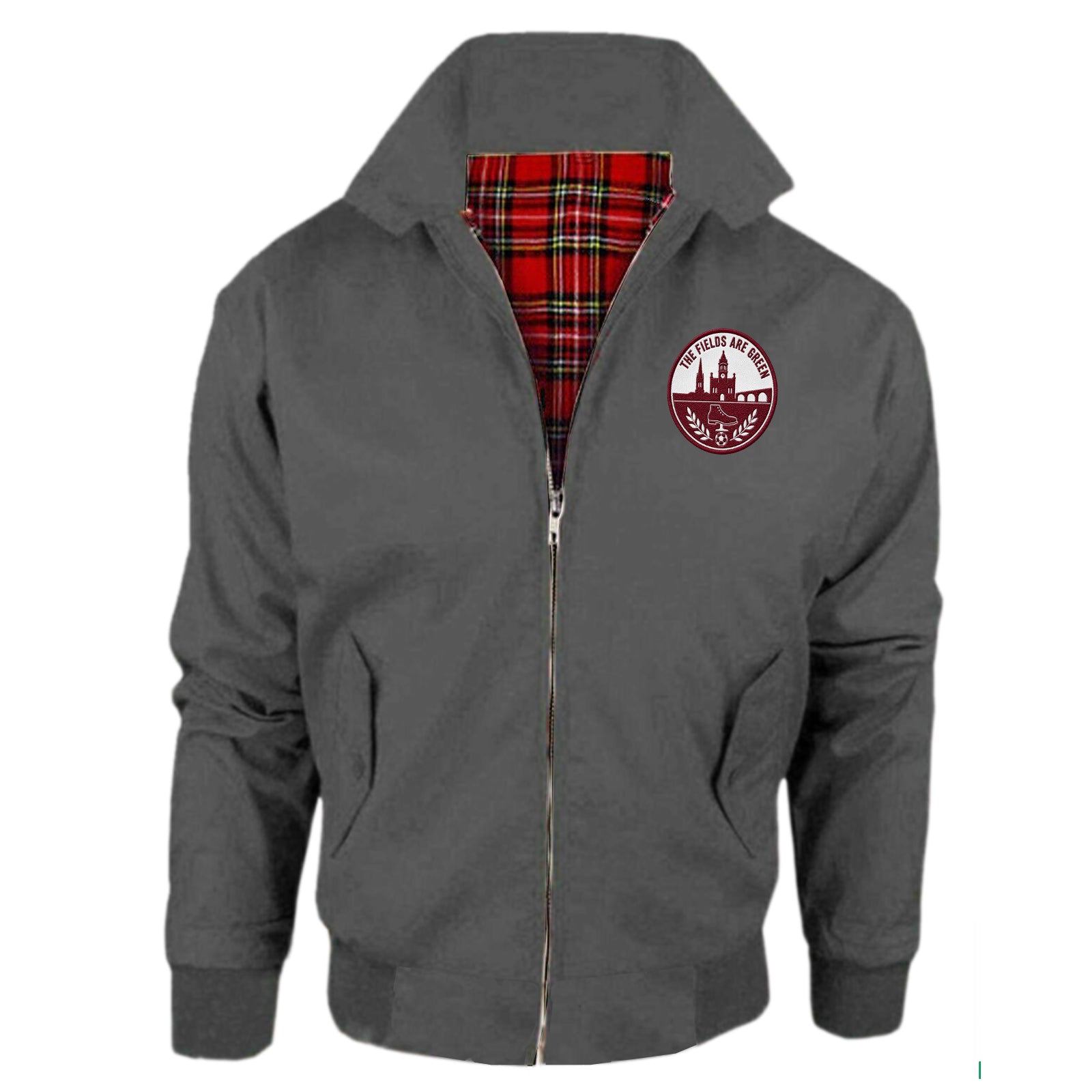 The Fields Are Green Northampton Football Jacket Mens