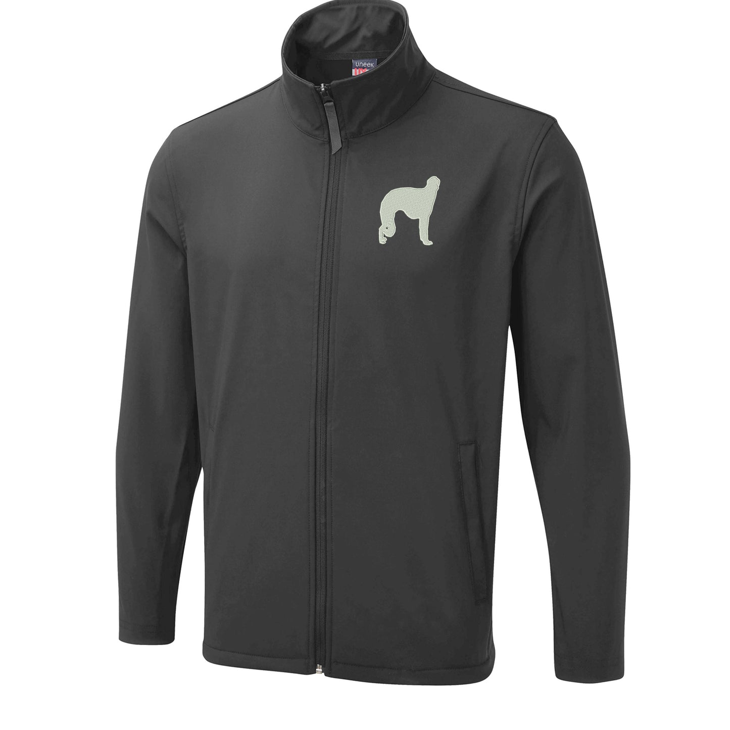 Borzoi Embroidered Lightweight Soft Shell Jacket