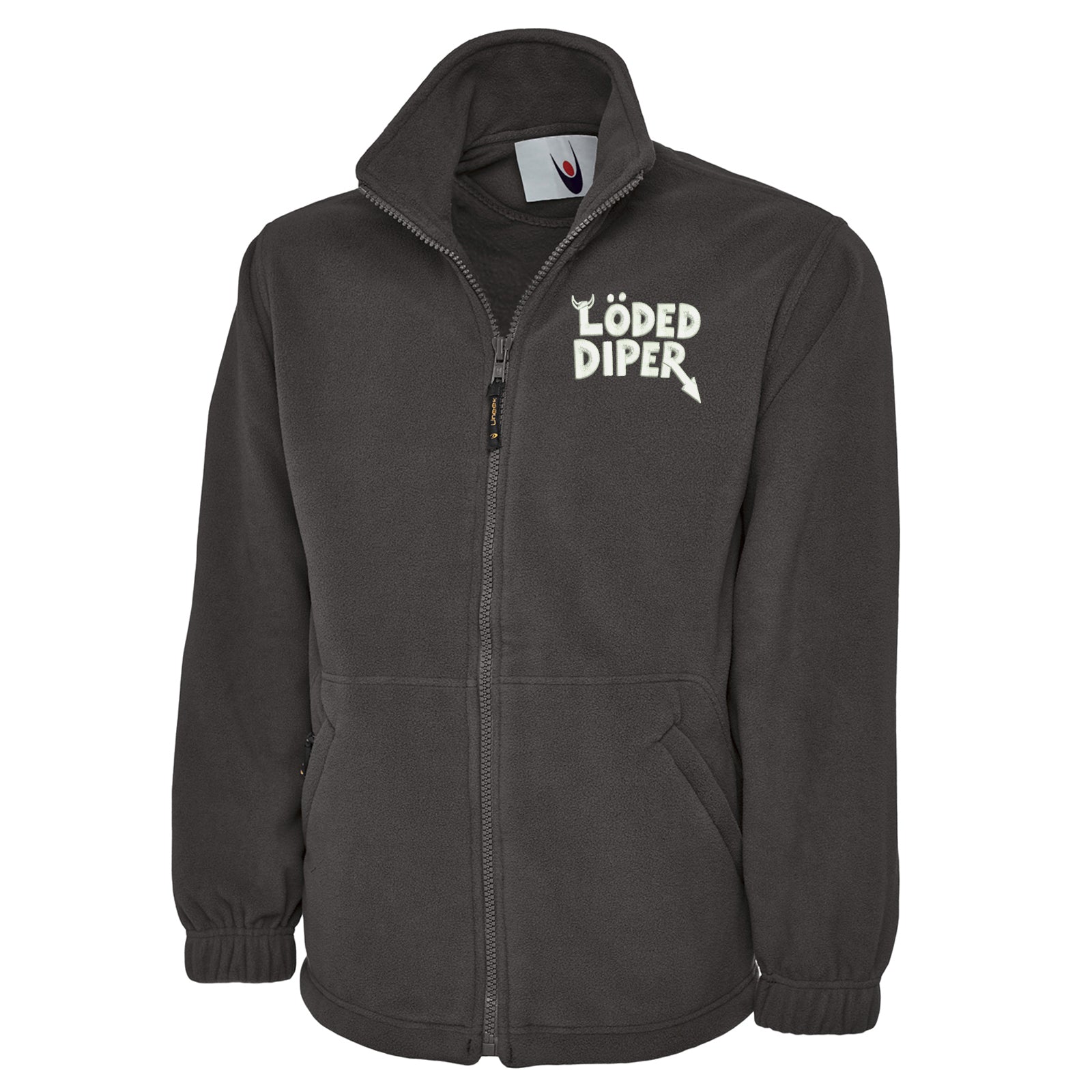 Loded Diper Rock Band Fleece Jacket