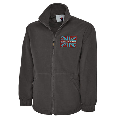 Claret & Blue Army Coloured Union Jack Jacket