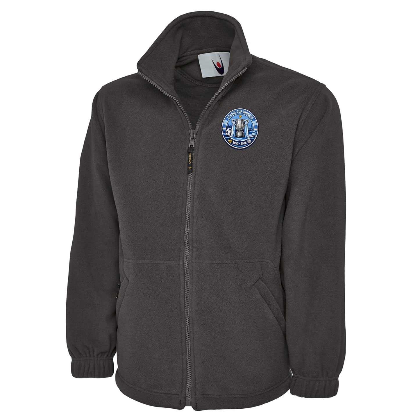 Man City League Cup Winners 2026 Fleece Jacket