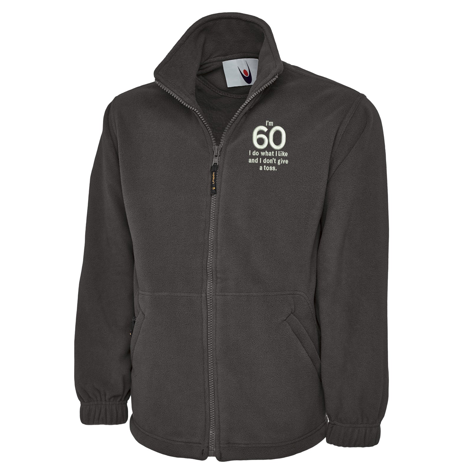 60th Birthday Fleece Jacket