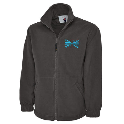 The Cockney Boys Union Jack Embroidered Premium Fleece Jacket