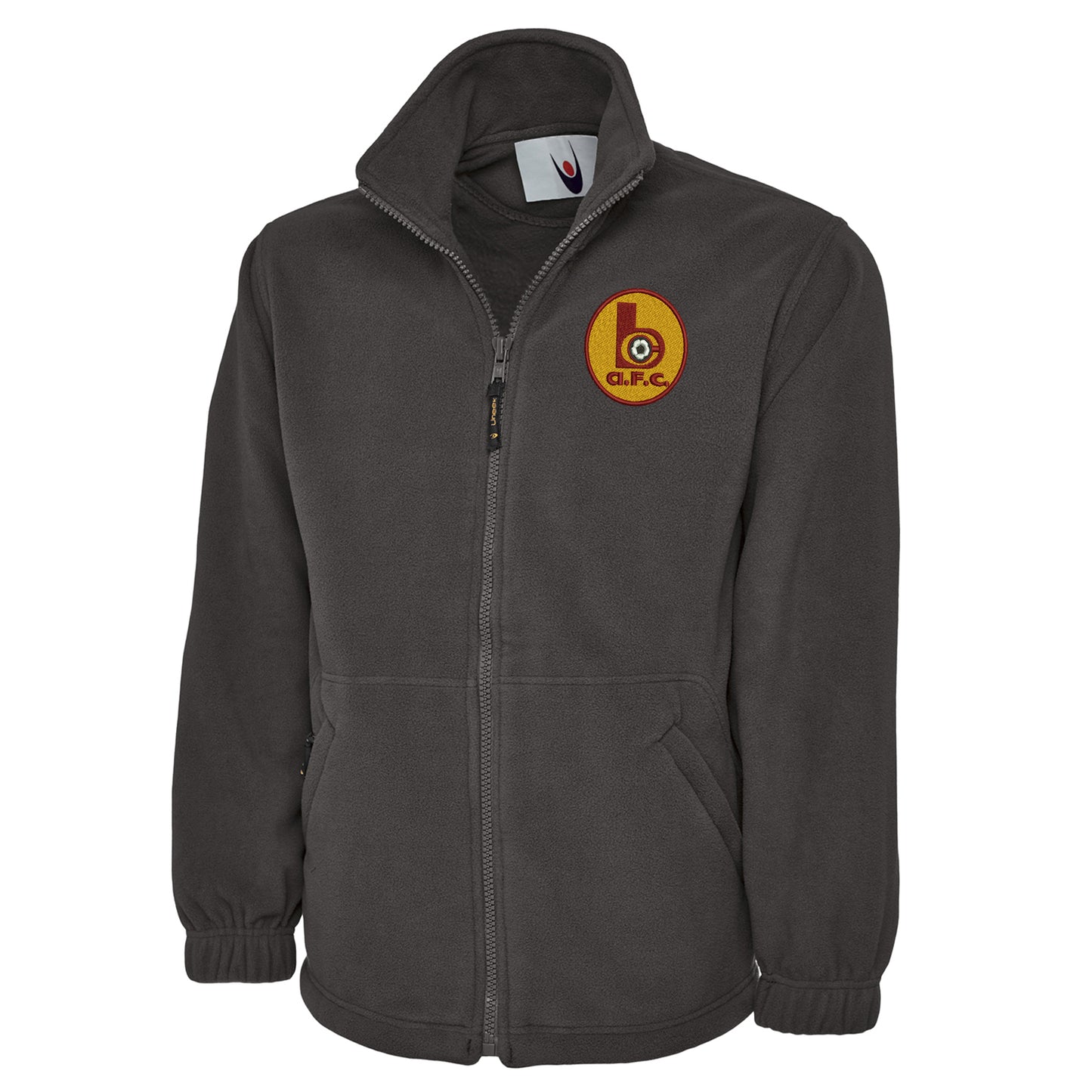 Retro Bradford 1978 Embroidered Premium Fleece Jacket