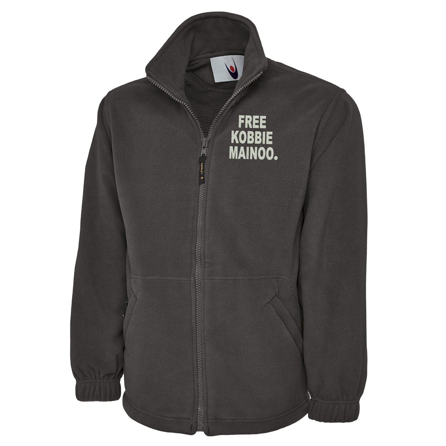 Free Kobbie Mainoo Embroidered Premium Fleece Jacket