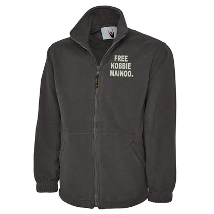 Free Kobbie Mainoo Embroidered Premium Fleece Jacket