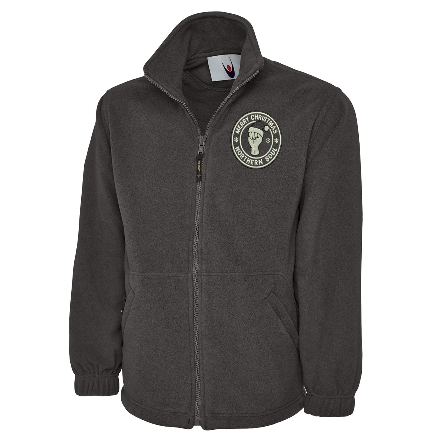 Northern Soul Christmas Fleece Jacket 